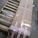 FAVSH Full Size Loft Bed with L-Shaped Desk and Built-in Storage Shelves & Wardrob, Convertible Stairs, Metal Loft Bed Frame with LED Light & Charging Station, for Teens/Adults (Black)