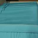 Outdoor Bench Cushion - 48" x 18" x 3" Bench Cushions for Outdoor Furniture, Non-Slip Outdoor Swing Cushions with Removable Cover, Patio Bench Cushion for Backyard Porch Settee (Teal)