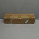 Warm Gold Curtain Rods for Windows 72 to 144 Inches Adjustable Length Heavy Duty 1" Diameter Brass Window Curtain Rod with Solid Metal Finials for Outdoor Farmhouse Bedroom Kitchen Living Room