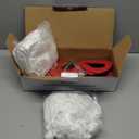 Spin Mop Head Replacement Handle Compatible with O Cedar EasyWring 1-Tank System, 4 Mop Replace Heads, 1 Mop Handle, 1 Base and 1 Scrub Brush Combo Set