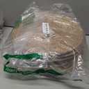 Kochorie Set of 12 Round Woven Placemats 12 Inches Bulrush Placemats Natural Hand-Woven Boho Rattan Placemats Wicker Table Mats Farmhouse Weave Place Mats for Home Dining Table