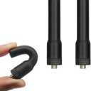 2.7 inch Mini Soft Whip SMA-Female Ham Radio Antenna Dual Band VHF UHF Antenna Compatible with Kenwood and Compatible with baofeng Radio UV-5R UV-82 Two-Way Radio