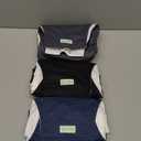 wegreeco Washable Dog Diapers - Washable Male Dog Belly Wrap - Pack of 3 - (Black, Charcoal, Navy, Medium)