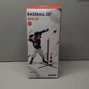 3-in-1 Baseball Set for Kids 3-5 - Tee Ball Stand, Hanging Tee, Ball Launcher and 6 Softballs - Adjustable Height, Indoor/Outdoor Sport Gifts for Boys Girls, Blue