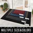 Yimobra Outdoor Runner Rug 72x24, All-Season Waterproof Doormat Outdoor Entrance, Heavy Duty Non-Slip Outside Commercial Grade Door Mat, Easy Clean, Red