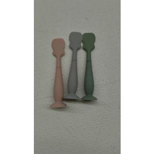 3 Pack Baby Diaper Cream Brush, Diaper Cream Spatula Applicator Silicone Baby Butt Paste Spatula for Babies, Newborn (3Packs, Color 1)