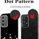 Unov Case Compatible with Samsung Galaxy A05s Clear with Design Soft TPU Shock Absorption Slim Embossed Pattern Protective Back Cover 6.7 inches (Flower Bouquet)