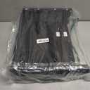 Sheenive Stadium Seats for Bleachers with Back Support, Bleacher Seats with Backs and Cushion Wide, Padded Portable Folding Comfort Stadium Chair with Shoulder Strap, Perfect for Sports Events (Black)