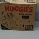 Huggies Size 4 Diapers, Little Movers Baby Diapers, Size 4 (22-37 lbs), 140 Ct (2 Packs of 70)