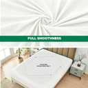 Biscaynebay Decorative Box Spring Covers King & Cal King Size, Ivory Luxurious Jersey Knitting Stretchy Wrap Around 4 Sides Bed Skirts for Home/Hotels, Easy Fit Wrinkle Free Machine Washable