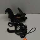 SUPVOX 1 Set of Rabbit Halloween Costumes - Small Animals Halloween Harness Leash Costumes,Pet Bat Wings Apparel for Bunny, Rabbits, Puppies, and Small Cats