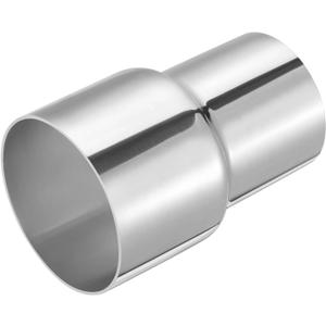 EVIL ENERGY Exhaust Adapter Reducer ID 2 Inch to ID 2.5 Inch, Pipe Connector 304 Stainless Steel Exhaust Coupler 2" ID to 2 1/2" ID