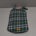 Kuoser Waterproof Dog Coat, Reversible Dog Jacket for Medium Dogs, Adjustable Durable Doggie Winter Coat Warm Puppy Cold Weather Apparel from Small to Large Breed, Green M (Medium (Pack of 1))