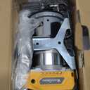 Cordless Router Compatible with DeWalt 20V Battery(No Battery) 600W Brushless Wood Router, 5-Speed Control, Depth Adjustment, Edge & Roller Guide, Router Bits