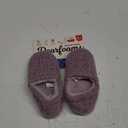 Dearfoams For Kids Memory Foam Size 13/1 Lilac