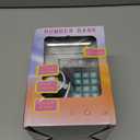 Totola Piggy Bank Electronic Mini ATM for Kids Baby Toy, Safe Coin Banks Money Saving Box Password Code Lock for Children,Boys Girls Best Gift (Silver)