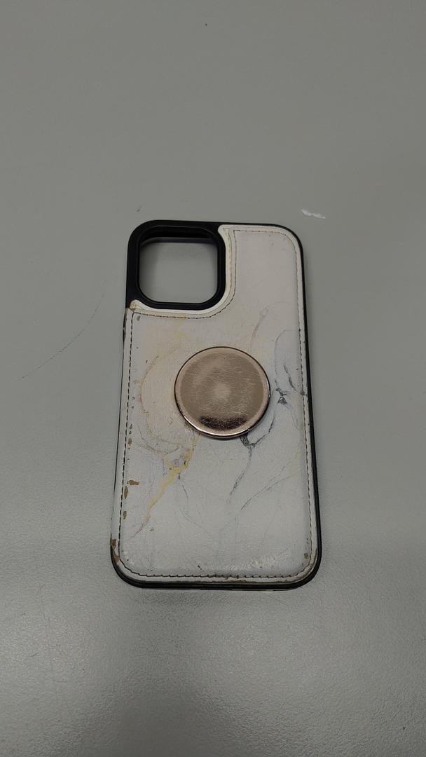 Case for iPhone 13 Pro Max, Case with Double Magnetic Clasp Shockproof Phone Cover 6.7 Inch 2021, Beige