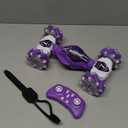 Gesture Sensing Remote Control Car Toys - Drift RC Stunt Car for Kids | 360 Rotating 4WD Transform RC Cars | 2.4Ghz Hand Controlled with Lights Music | Valentines Gifts for Kids (Purple)