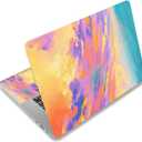 Laptop Stickers Decal,12 13 14 15 15.6 inches Netbook Laptop Skin Sticker Reusable Protector Cover Case For Toshiba Hp Samsung Dell Apple Acer Leonovo Sony Asus Laptop Notebook (Colorful Oil Painting)