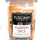 Tuscany Candle Limited Edition Jar Candle (Pumpkin Spice, 18 Ounce)