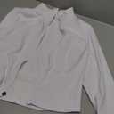 YITTY Active Women's Ultraluxe Full Zip Jacket, Athleisure, 4-Way-Stretch, Thumbholes (Large, True White)