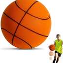 Sprstar Silent Basketball Size 7 (29.5") - 2026 New Upgrade Foam Basketball Arcade Game Indoor | Ball for Quiet Dribbling and Indoor Training,Pro PU Foam Ball Higher Bounce