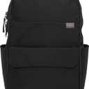 RED ROVR Roo Lightweight 1 LB Diaper Bag Backpack | 11 organizational pockets| Durable & Water-Resistant (Black)