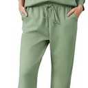 PINSPARK 2 Piece Sets for Women 2025 Fall Travel Outfits Long Sleeve Tracksuit Joggers Sets Half Zip Sweatsuit Matching Set S