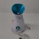 NanoSteamer Large 3-in-1 Nano Ionic Facial Steamer with Precise Temp Control - Humidifier - Unclogs Pores - Blackheads - Spa Quality - Bonus 5 Piece Stainless Steel Skin Kit (Teal)