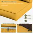 14 Pcs Outdoor Cushion Slipcovers All-Weather Patio Cushion Covers, Replacement Waterproof with Zipper for Patio Furniture, Sectional Couch 3 Sizes, Covers Only