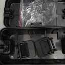 Hrensaw Small Weatherproof Electrical Connection Box(Inner 5.5 x 3 x 2.2inch),Outdoor Electrical Box, Waterproof Extension Cord Covers for Plug, Extension Cables, Holiday Lights, Black