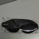 MZOO Luxury Sleep Eye Mask for Side Sleeper Men Women, Zero Eye Pressure 3D Sleeping Mask, Light Blocking Patented Design Night Blindfold, Soft Eye Shade Cover for Travel, Black