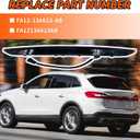 FA1Z-13A613-AB High Third Mount Light 3rd Brake Stop Lamp LED Compatible with 2016 2017 2018 Lincoln MKX LED Stop Light Replace: FA1Z-13A613-AB FA1Z13A613AB
