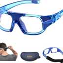 SooGree Sport Goggles Glasses Squash & Racquetball Goggles Basketball Glasses Adjustable Strap Resistant Impact