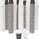 Juvale Marble Bathroom Cups - Leak-Resistant Mouthwash Cup - Compact 3 Fl Oz Coffee & Espresso Mug - Disposable Paper Drinkware - Pack of 600, Black & White