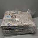 Washable Area Rugs for Living Room - 7x9 Neutral Vintage Distressed Floral Farmhouse Boho Large Soft Floor Rug Indoor Non Slip Carpet for Living Room Bedroom Dining Room Office - Forest Green Orange