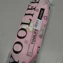 YOOLIFE Birthday Gifts for Women - Initial Makeup Bag Make Up Bag | 8 9 10 11 12 13 14 15 Year Old Girl Birthday Gifts | Friend Bridesmaid Wedding Gift for Women Mom Sister Daughter Pink K