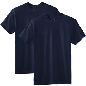 Comfort Colors Adult Heavyweight Short Sleeve Tee, Style G1717/G1745, Multipack (X-Large, True Navy (2-pack))