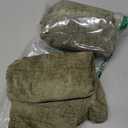 MIULEE Pack of 2 Couch Throw Pillow Covers 22x22 Inch Spring Soft Sage Green Chenille Pillow Covers for Sofa Living Room Solid Dyed Pillow Cases