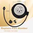 Fuel Tank Gas Cap Compatible with Nissan Pathfinder 2011-2012, Armada 2011-2013, Xterra 2011-2015, Titan 2011-2021, NV1500 2012-2020, NV2500 2012-2020, NV3500 2012-2018 & 2020, Frontier 2011-2020