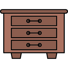 Brown Wooden Dresser