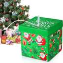 3.9 Gallon Automatic Christmas Tree Watering System Device with Check Valve Tubing, Santa's Tree Helper Gift Box for Christmas, Keep Your Christmas Tree Healthy and Green