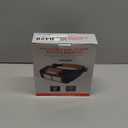 Headband Magnifier with Light, Rechargeable Magnifying Glasses for Close Work, 1.5X - 3.5X Magnify Headset with 4 Lenses, Jewelers Magnifying Glass Loupe Visor for Reading,Crafts, Hobby (Orange)