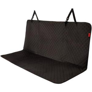 Lusso Gear Dog Blanket for Car - Universal Fit, Black - Waterproof & Non-Slip Back Seat Protector Blanket for Trucks & SUVs - Pet Seat Cover for Dogs