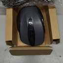 TECKNET Wireless Mouse (BT5.0/3.0 & 2.4G) Rechargeable 4800 DPI Silent USB A & Bluetooth Mouse 6 Buttons, Wide Compatibility - Grey