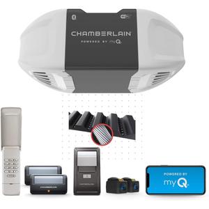 Chamberlain B2405 Quiet Wi-Fi Garage Door Opener, Wireless Keypad - Quantity 1