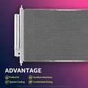A/C Condenser Fit for ChevroIet Blazer 1991-1987.GMC C1500 1984-1982 GAS