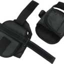 Wheelchair Shoe Holder Straps Safety Restraint Shoes Keep Feet from Sliding Off The Wheelchair Pedals Foot Rests for Elderly Patient (Black)