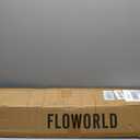 FLOWORLD Artificial Golden Dieffenbachia 4ft Tall Artificial Plants Indoor Decorative Silk Plants Potted Faux Tropical Tree Lifelike House Floor Large Fake Tree for Home Living Room