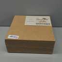 Cork Board Tiles 12"x12" - 1/2" Thick 10 Pack Cork Board Square Bulletin Boards Self Adhesive Corkboards for Walls Pin Boards Corkboards for Office Home School Decor